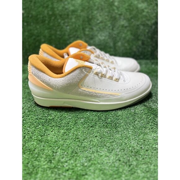 Nike Air Jordan 2 Retro Low Mens Size 16 Craft Sail Melon Tint DV9956-118 - Picture 1 of 9